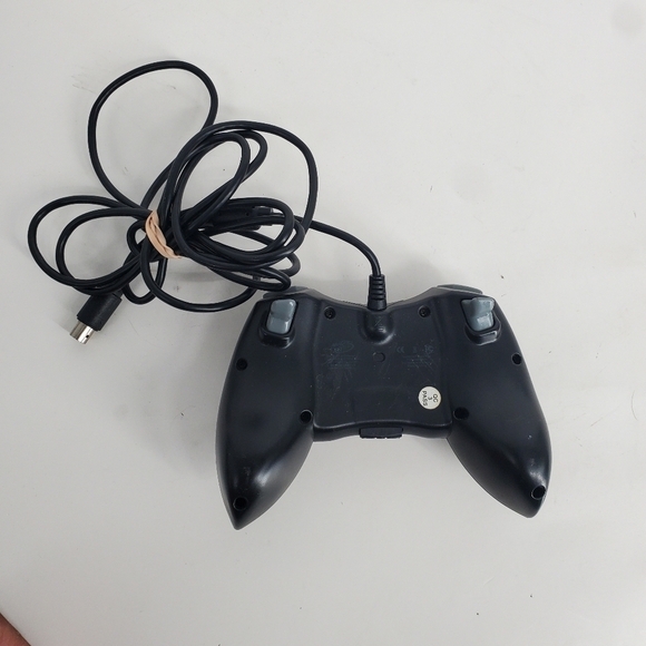 Gamestop Mad Catz Xbox 360 Wired Controller Game Pad 4716 Black No Dongle - Picture 5 of 6